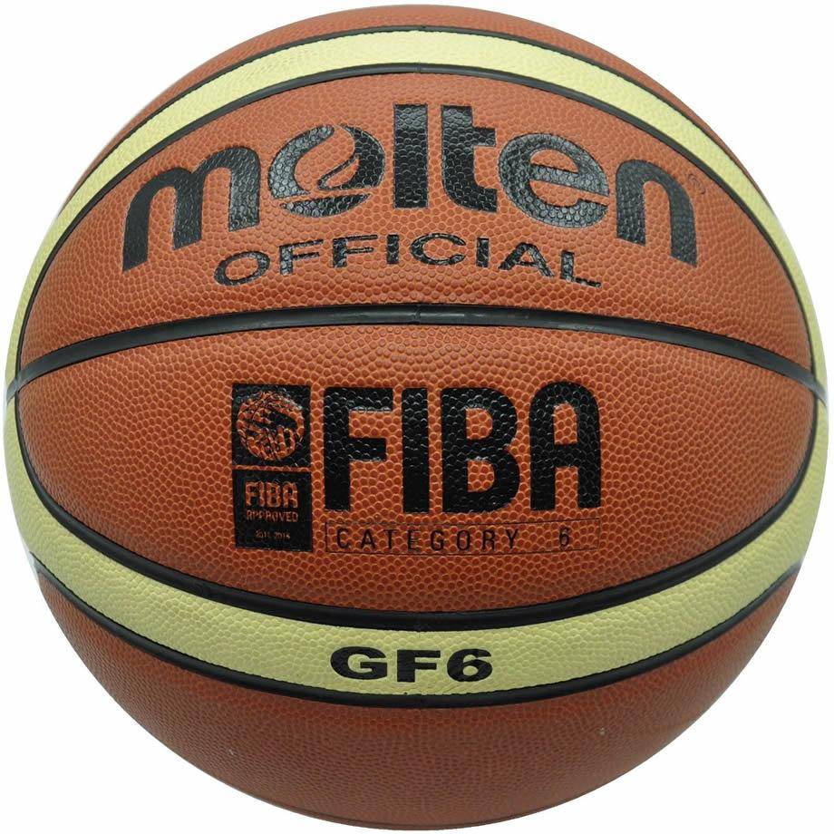 Ballon de Basket Molten GF6 Taille 6. Le Ballon de Basket de référence en terme de qualité et de