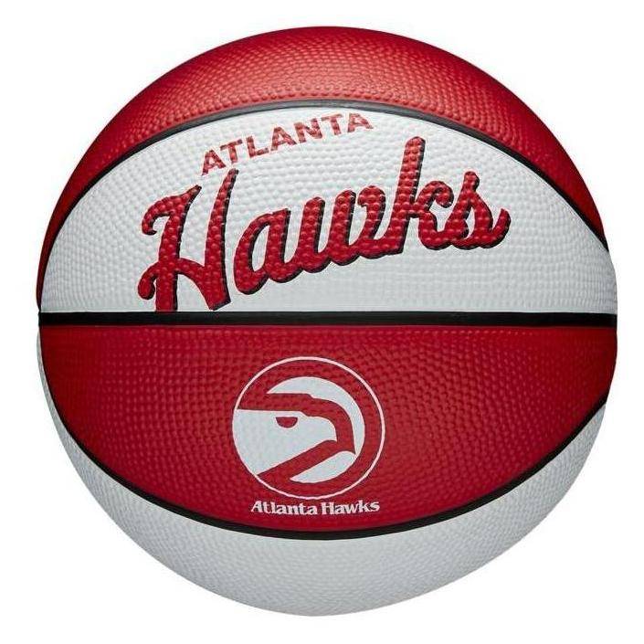 Ballon de Basket Taille 3 NBA Retro Mini Atlanta Hawks