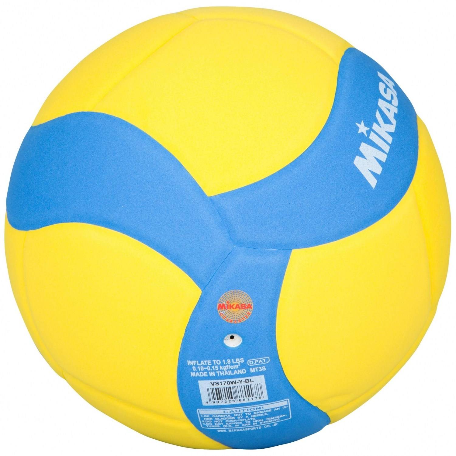 mikasa vs123w ballon volley débutants
