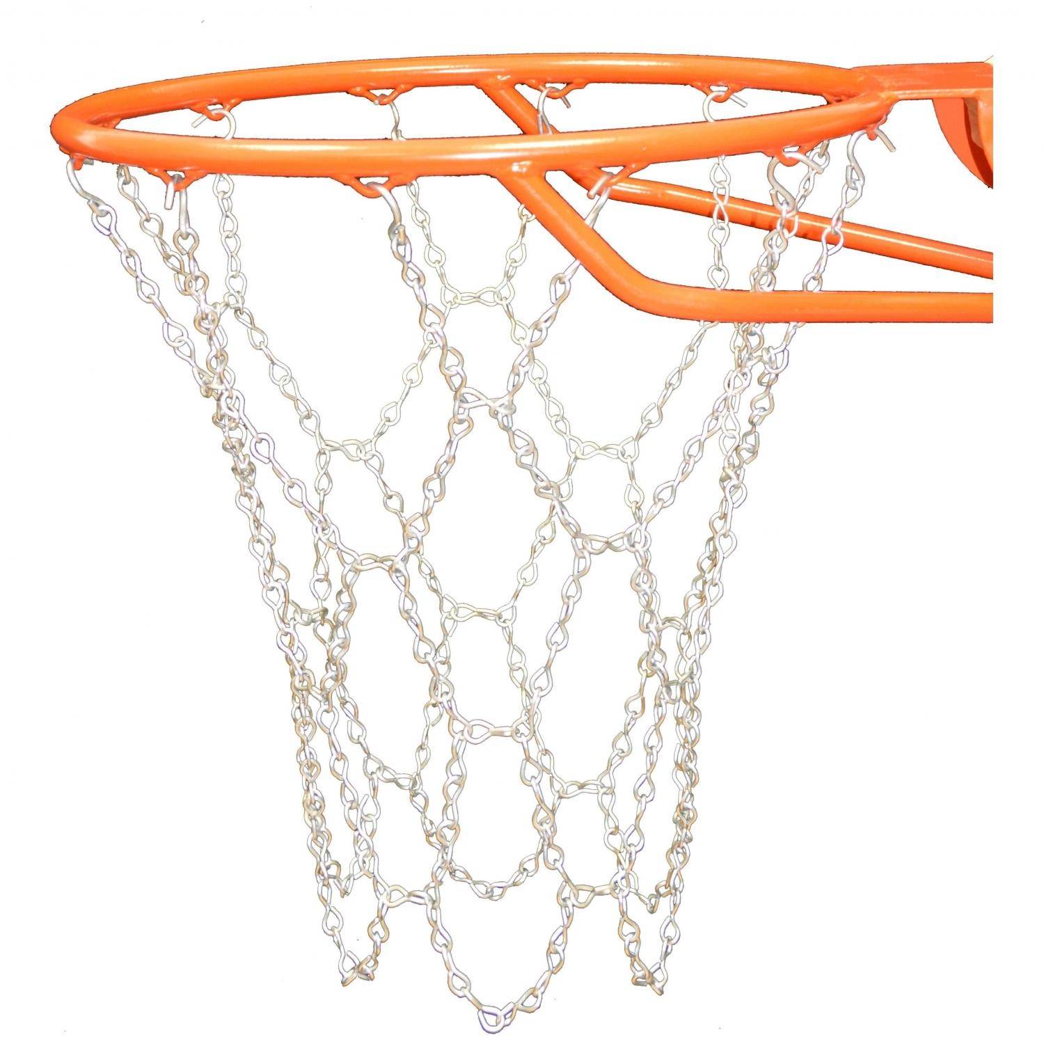 Lot De 4 Filets De Basket Mini 8 Boucles – Polypropylène, 25 Cm, Couleurs Rouge-blanc-bleu, Pour Panier Intérieur/extérieur