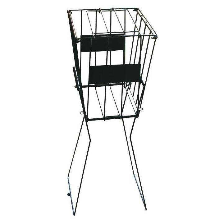 Panier à Balles De Tennis Babolat Avec Roulettes - Capacité 120 Balles, Chariot Métallique, Roues Bloquantes